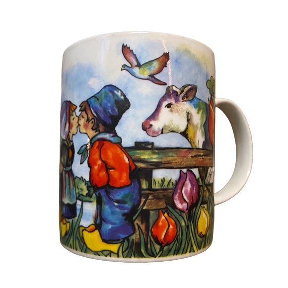 Other - Jet Ter‎ Steege B.V.  The Netherlands "Holland' Souvenir Mug 10oz.